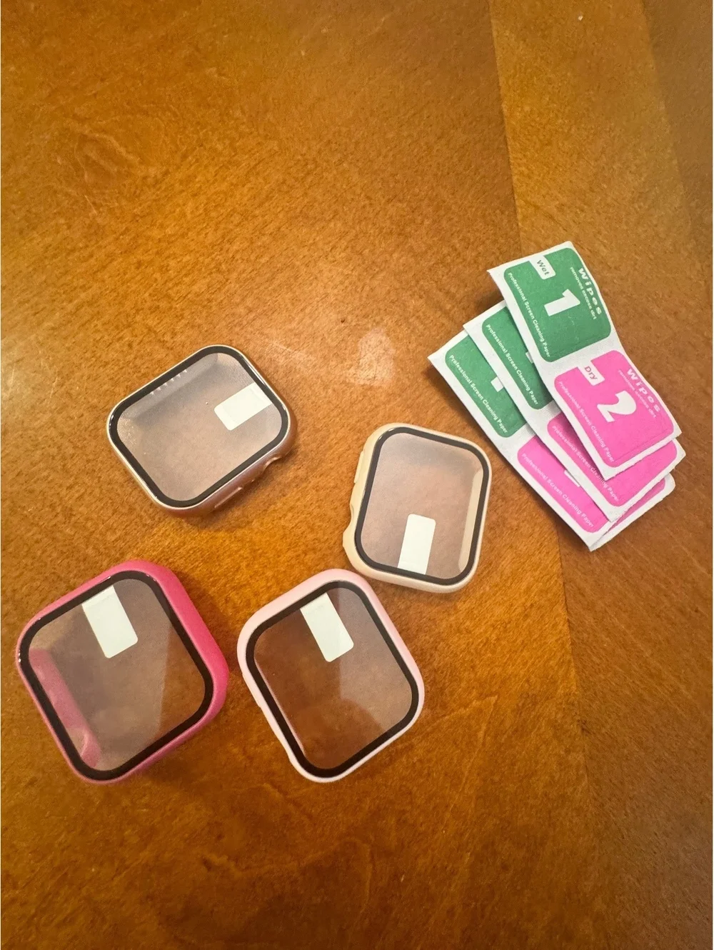 4 Pack 45 mm Protective Screen Covers For Apple IWatch 568